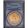Image 1 : 1909/8 $20 AU53 PCGS. A pleasing, lightly circulated e 