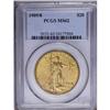 Image 3 : 1909/8 $20 MS62 PCGS. The 1909 double eagles are about 