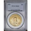 Image 1 : 1920 $20 MS63 PCGS. After an absence of five years, th 