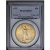 Image 3 : 1922 $20 MS65 PCGS. This penetratingly struck Gem has 