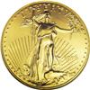 1998 G$50 One-Ounce Gold Eagle--Obverse Struck Through 