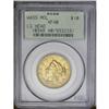 Image 3 : 1852 $10 Wass Molitor Ten Dollar, Large Head XF40 PCGS 