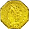 Image 1 : 1873 50C Liberty Octagonal 50 Cents, BG-915, Low R.4, 