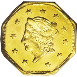 1871 $1 Liberty Octagonal 1 Dollar, BG-1104, High R.4, 