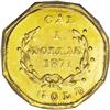 Image 2 : 1871 $1 Liberty Octagonal 1 Dollar, BG-1104, High R.4, 
