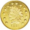 Image 1 : 1872 $1 Indian Round 1 Dollar, BG-1207, R.4, MS63 PCGS 