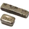 Image 2 : Two Silver Ingots. One is crudely stamped "M S M Co," a 