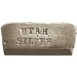 Utah Silver Silver Ingots. Three pieces are in this lot 
