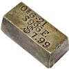 Image 1 : $7.99 Silver Ingot. Imprinted on the top only, with Oz 