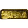 Image 2 : 1946 New York Assay Office Gold Ingot. Unnumbered. This 
