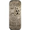 Image 1 : 1946 Philadelphia Mint Silver Ingot. This medium-sized 