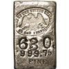 Image 1 : Undated San Francisco Silver Ingot. This smaller size i 