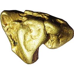 Small Gold Nugget. Weight: 26.5 grams. Size: 23.8 x 19. 