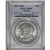 Image 3 : 1878 7/8TF S$1 Strong MS65 PCGS. Vibrant luster exudes 