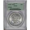 Image 1 : 1878 7/8TF S$1 Weak MS65 PCGS. On the reverse, a thin 