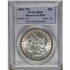 Image 1 : 1878 7TF S$1 Reverse of 1878 MS65 PCGS. Well struck wi 