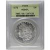 Image 1 : 1879 S$1 MS64 Prooflike PCGS. Well struck and lustrous 