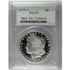Image 1 : 1879-S S$1 MS63 Prooflike PCGS. Lightly frosted device 