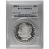 Image 1 : 1879-S S$1 MS66 Prooflike PCGS. A heavily frosted blac 