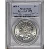 Image 1 : 1879-S S$1 Reverse of 1878 MS64 PCGS. Choice, lustrous 