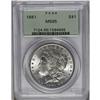 Image 1 : 1881 S$1 MS65 PCGS. A solidly struck Gem with satiny a 