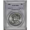 Image 1 : 1886 S$1 MS66 PCGS. This satiny, untoned Premium Gem h 