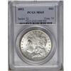Image 3 : 1892 S$1 MS65 PCGS. This is a lovely coin whose smooth 