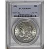 1896 S$1 MS66 PCGS. Like many coins of this issue, thi 
