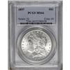 1897 S$1 MS66 PCGS. Lustrous, well struck, and virtual 
