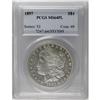 1897 S$1 MS64 Prooflike PCGS. Choice and lustrous with 
