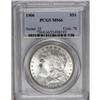 1900 S$1 MS66 PCGS. Lustrous with a typical strike for 