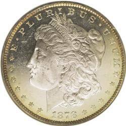 1878 7TF S$1 Reverse of 1879 MS64 Deep Mirror Prooflik 