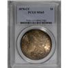Image 1 : 1878-CC S$1 MS65 PCGS. A lustrous and boldly stuck Car 