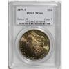 Image 1 : 1879-S S$1 MS66 PCGS. Pale champagne peripheral toning 