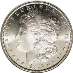 1879-S S$1 MS68 NGC. A beautifully preserved and essen 