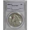 Image 1 : 1880-CC S$1 MS65 PCGS. An appealing Carson City Gem wi 