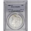 Image 1 : 1880-CC S$1 MS65 Prooflike PCGS. A flashy coin with mo 