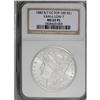 Image 1 : 1880-CC S$1 8 Over Low 7 MS63 Prooflike NGC. VAM-6. A 