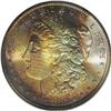 Image 1 : 1880-S S$1 MS65 PCGS. Large S. Original bag toning is 