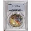 Image 3 : 1880-S S$1 MS66 PCGS. Exquisitely toned on the obverse 
