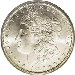 1880-S S$1 MS68 PCGS. Ex: Mike Casper Collection. Medi 