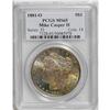 Image 1 : 1881-O S$1 MS65 PCGS. Ex: Mike Casper II. Rich honey, 