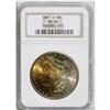 Image 3 : 1881-S S$1 MS66 NGC. A splendid and delightful toned G 