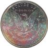 Image 1 : 1881-S S$1 MS66 S NGC. A fabulous array of vivid elec 