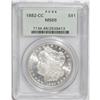 Image 3 : 1882-CC S$1 MS66 PCGS. A magnificent semi-prooflike Pr 