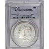 Image 1 : 1882-CC S$1 MS65 Deep Mirror Prooflike PCGS. A flashy 