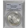 Image 1 : 1882-O/S S$1 Weak MS64 PCGS. VAM-5. A Top 100 Variety. 