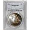 Image 3 : 1883-CC S$1 MS65 PCGS. Half the obverse has crescent t 