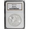 Image 1 : 1883-CC S$1 MS66 Prooflike NGC. Lightly frosted device 