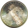 Image 1 : 1883-O S$1 MS66 NGC. Deep aqua-blue "end-of-the-roll" 